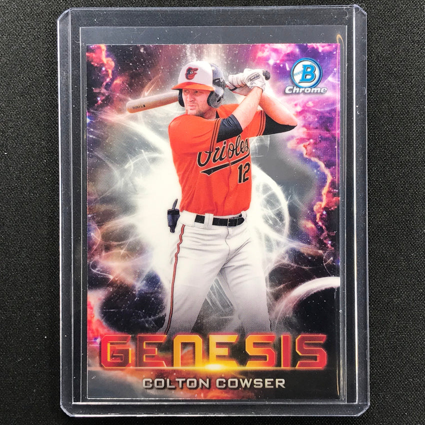 2021 Bowman Draft COLTON COWSER Chrome Prospect Genesis #5