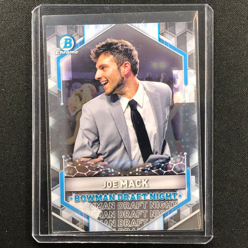 2021 Bowman Draft JOE MACK Chrome Prospect Bowman Draft Night #3