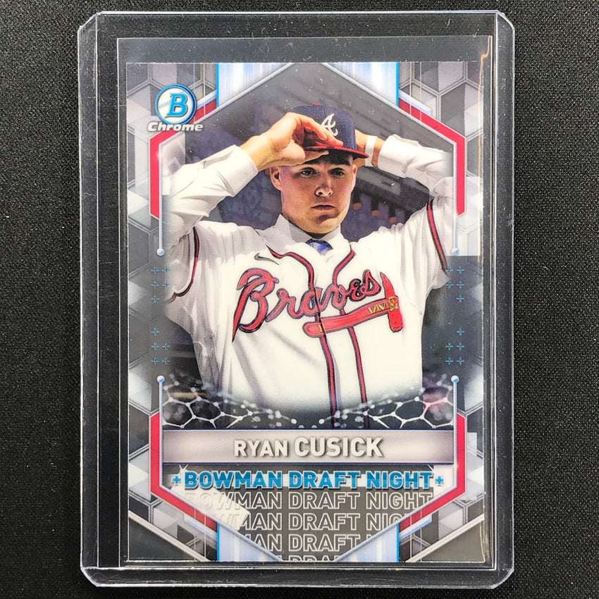 2021 Bowman Draft RYAN CUSICK Chrome Prospect Bowman Draft Night #5