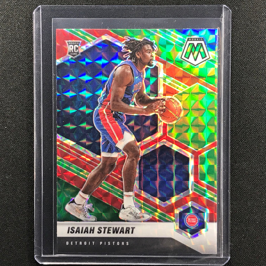 2020-21 Mosaic ISAIAH STEWART Choice Red Green Rookie #223