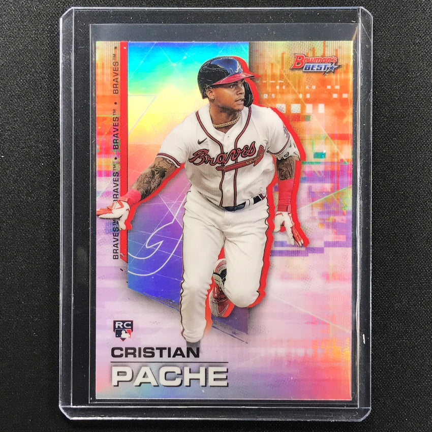 2021 Bowmans Best Cristian Pache Rookie Refractor No 7