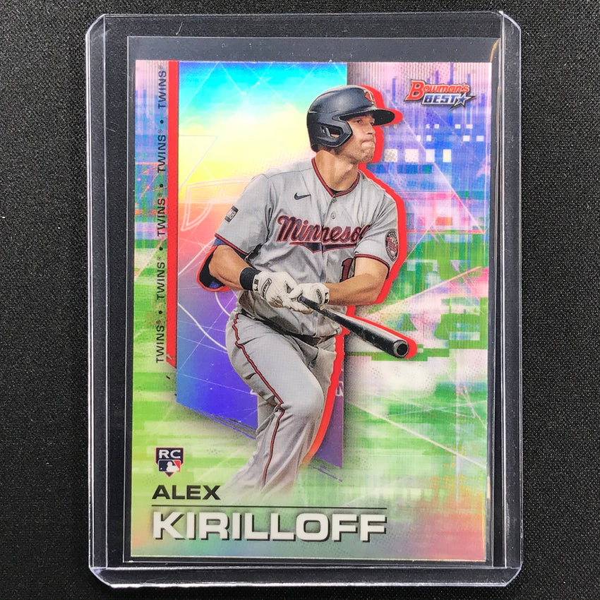 2021 Bowmans Best Alex Kirilloff Rookie Refractor No 10