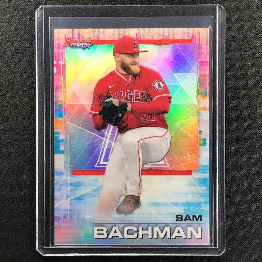 2021 Bowmans Best Sam Bachman Prospect Refractor No 36