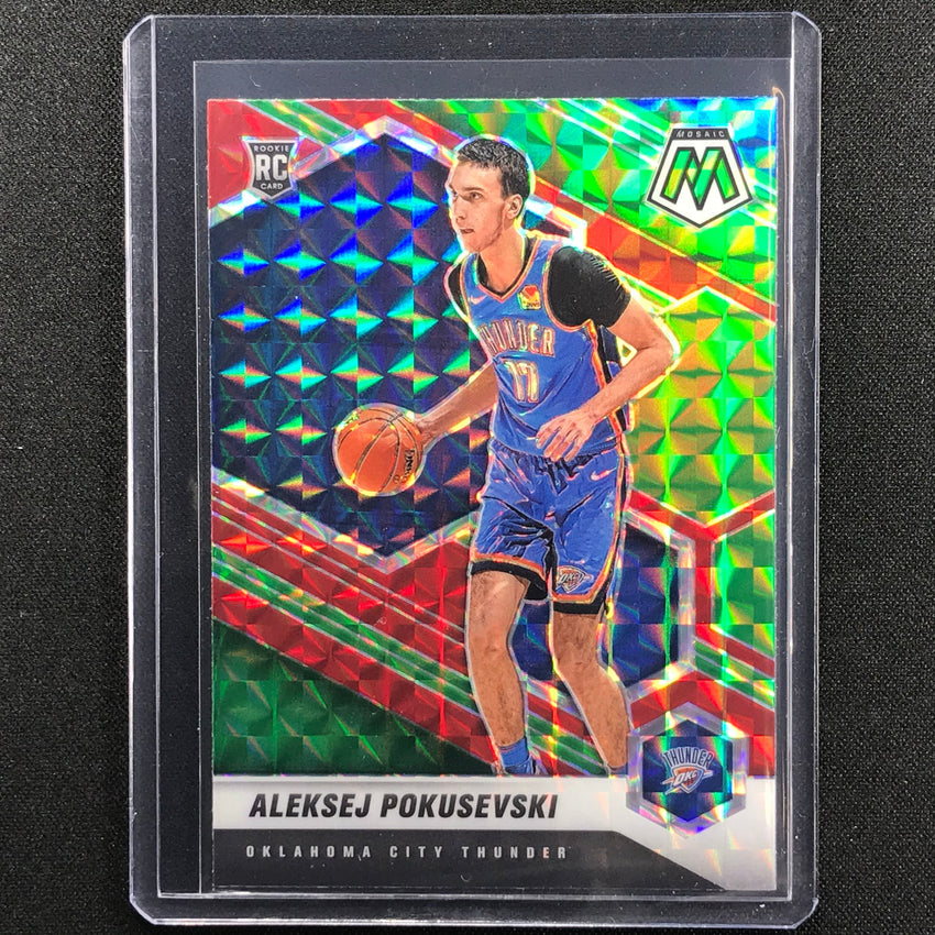 2020-21 Mosaic ALEKSEJ POKUSEVSKI Choice Red Green Rookie #226