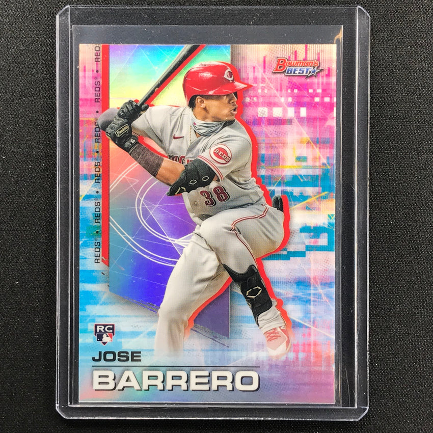 2021 Bowmans Best Jose Barrero Rookie Refractor No 79