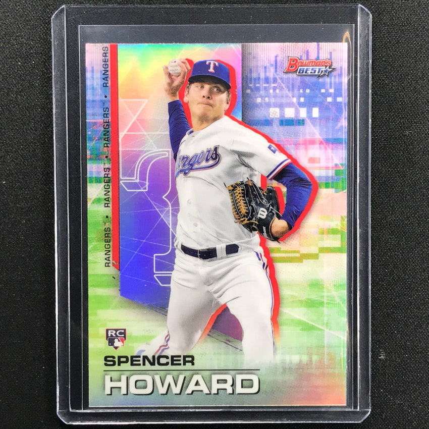 2021 Bowmans Best Spencer Howard Rookie Refractor No 84