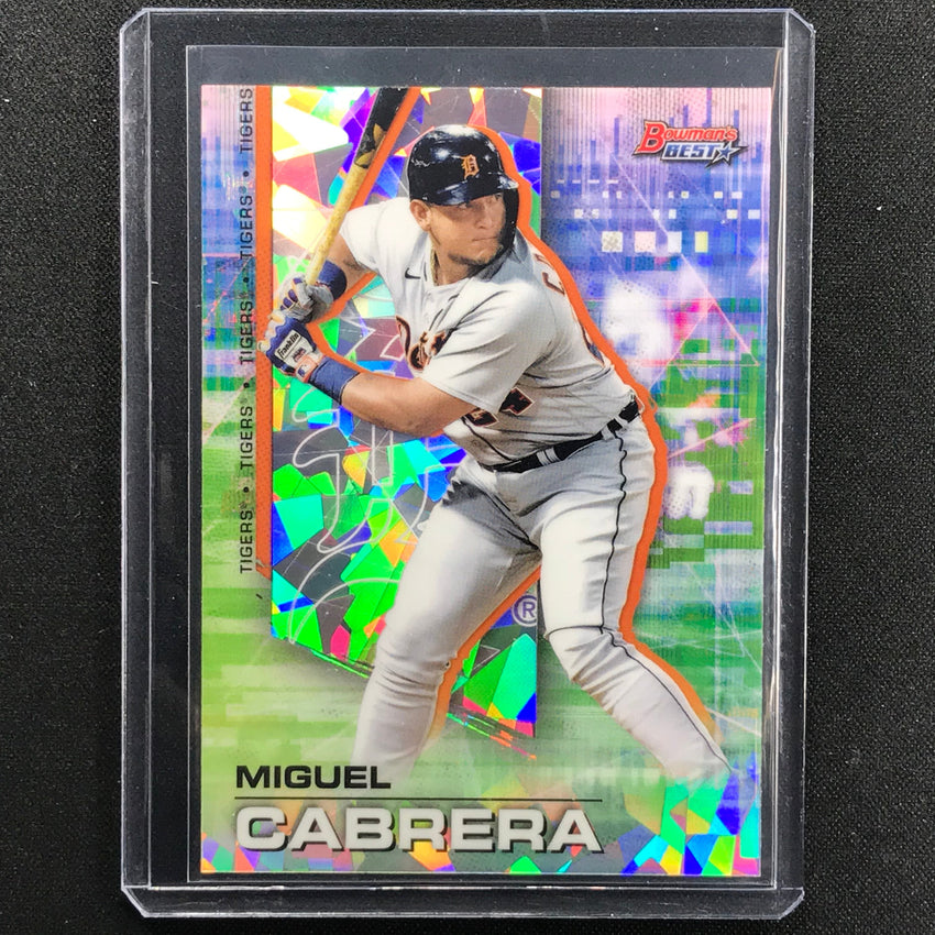 2021 Bowmans Best Miguel Cabrera Atomic No 43