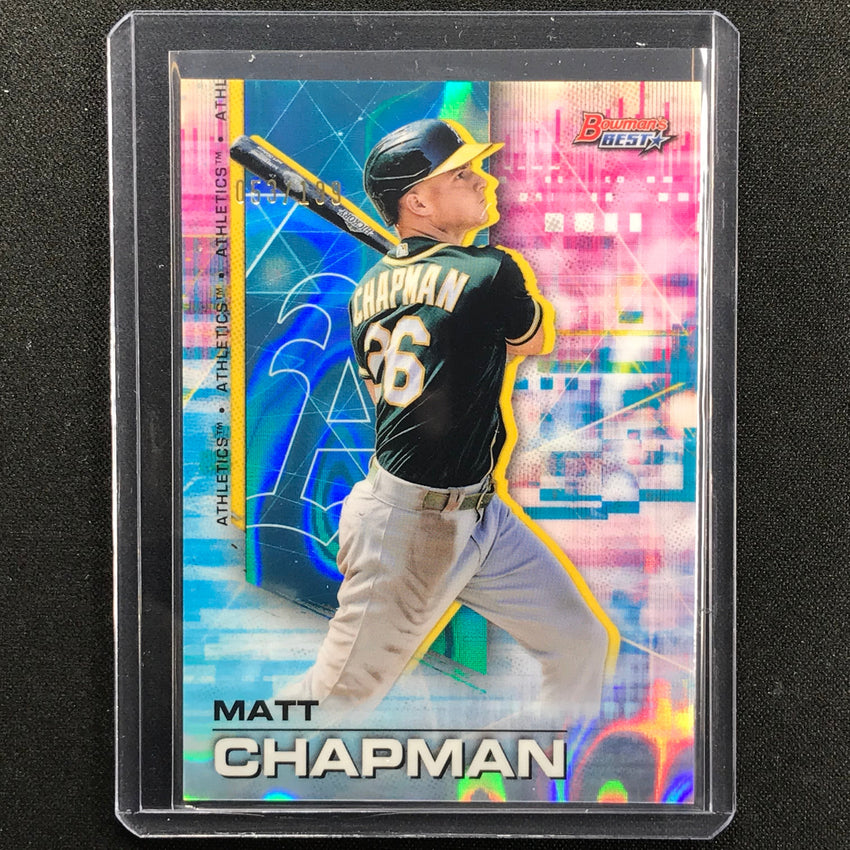 2021 Bowmans Best Matt Chapman Aqua Lava 53/199