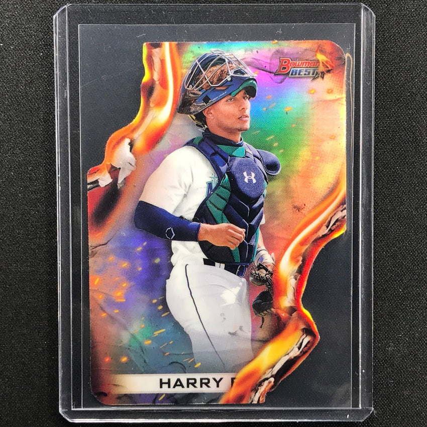 2021 Bowmans Best Harry Ford Prospect Heatwave Die-cut No 2