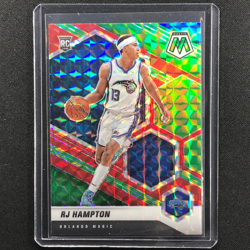2020-21 Mosaic RJ HAMPTON Choice Red Green Rookie #233