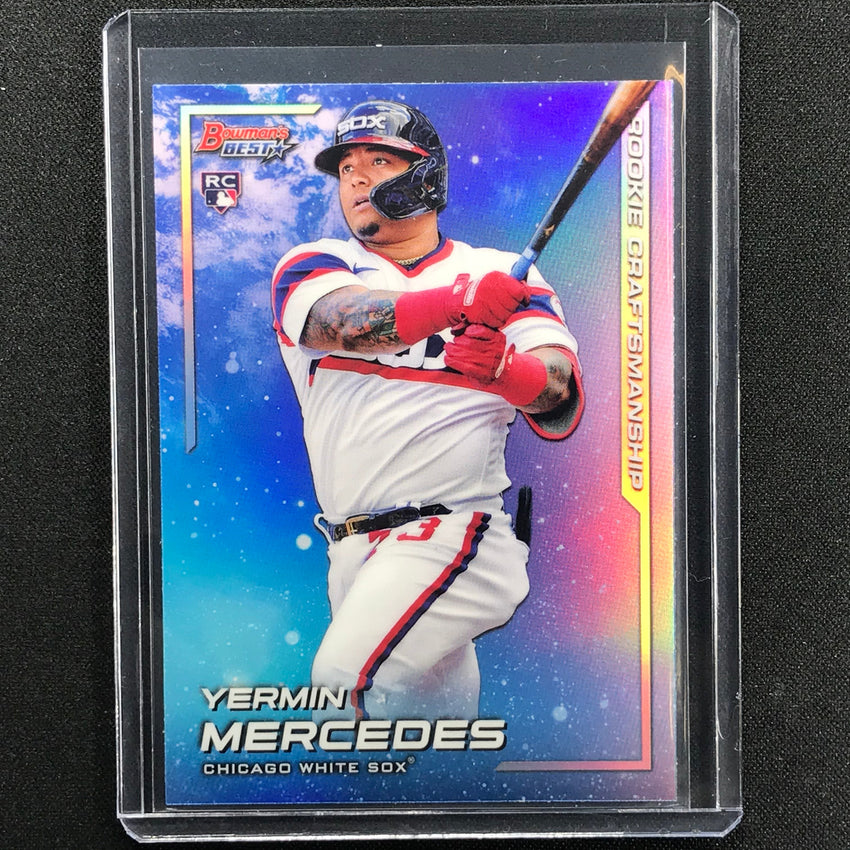 2021 Bowmans Best Yermin Mercedes Rookie Craftsmanship No 15