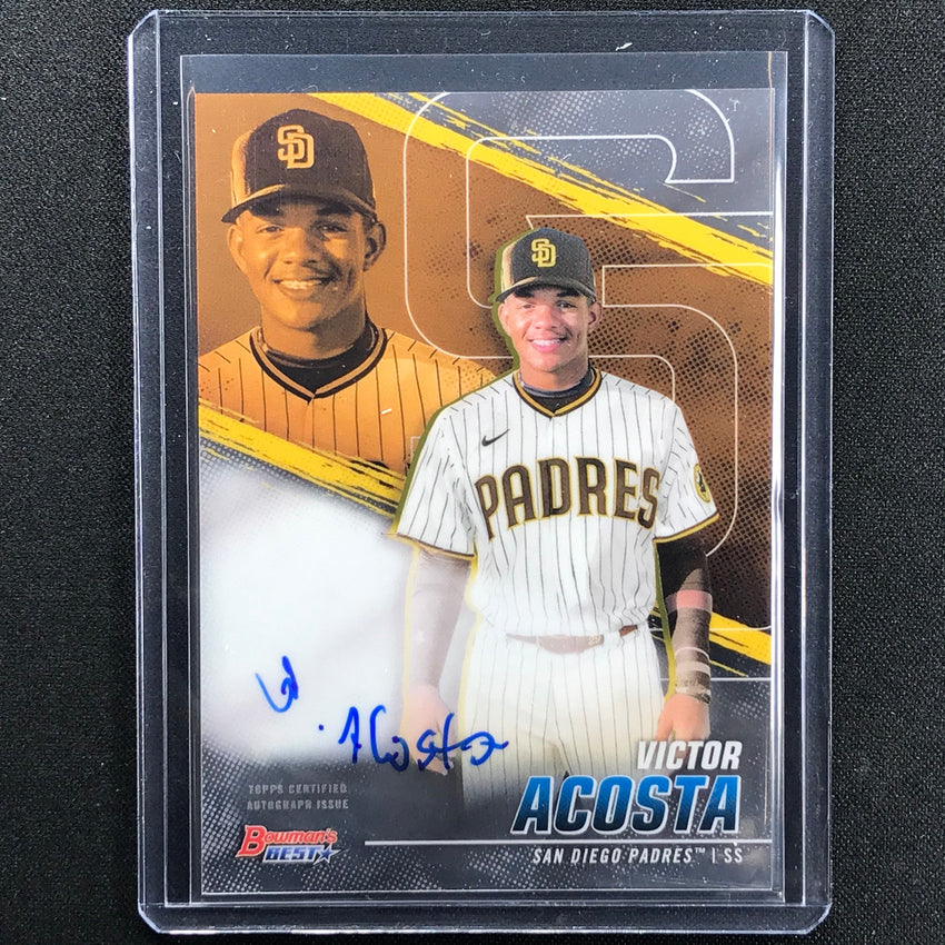 2021 Bowmans Best Victor Acosta Best Of 2021 Prospect Auto No Va