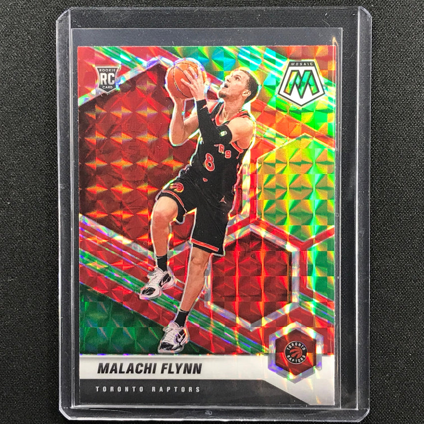 2020-21 Mosaic MALACHI FLYNN Choice Red Green Rookie #236