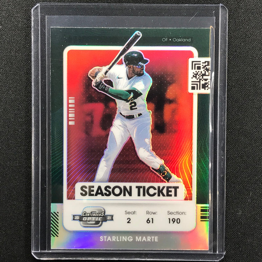 2021 Contenders STARLING MARTE Optic Season Ticket Red #52