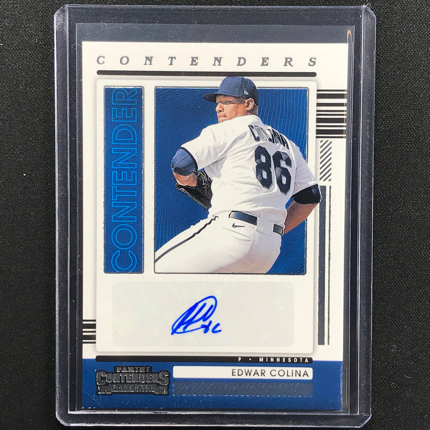 2021 Contenders EDWAR COLINA Contenders Autograph #EC