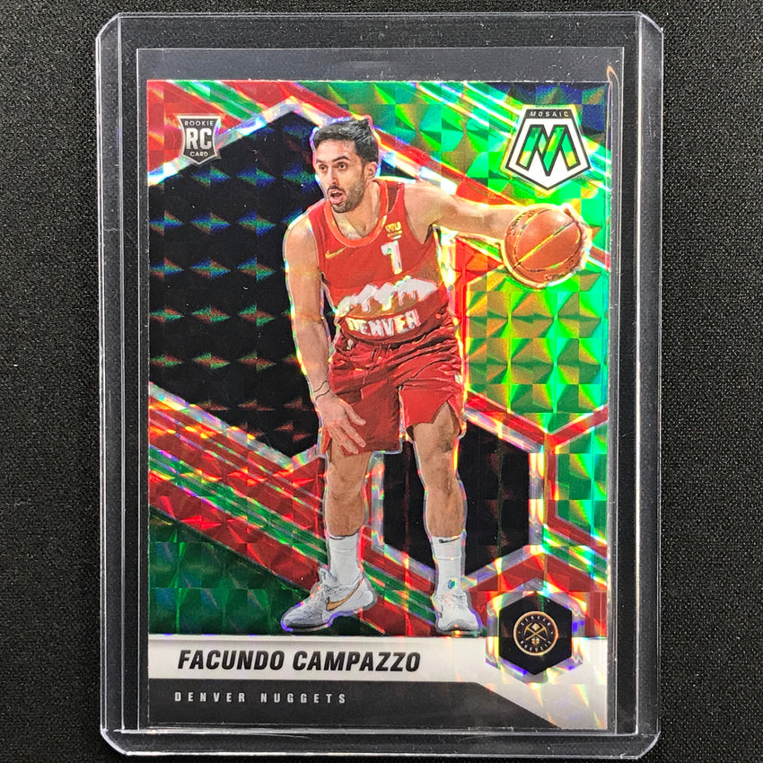 2020-21 Mosaic FACUNDO CAMPAZZO Choice Red Green Rookie #237