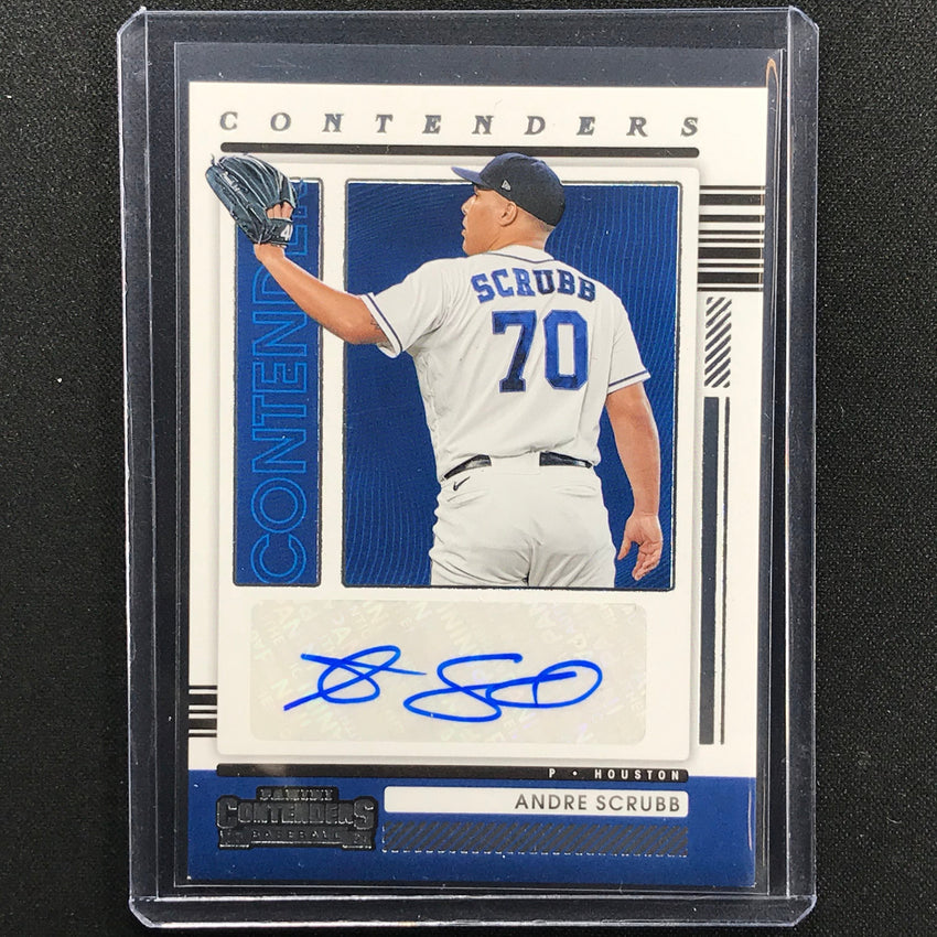 2021 Contenders ANDRE SCRUBB Contenders Autograph #AS