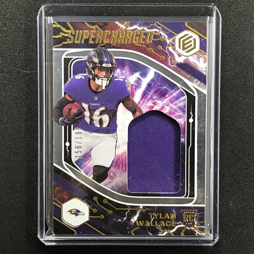 2021 Elements Tylan Wallace Supercharged Rookie Jersey 156/199