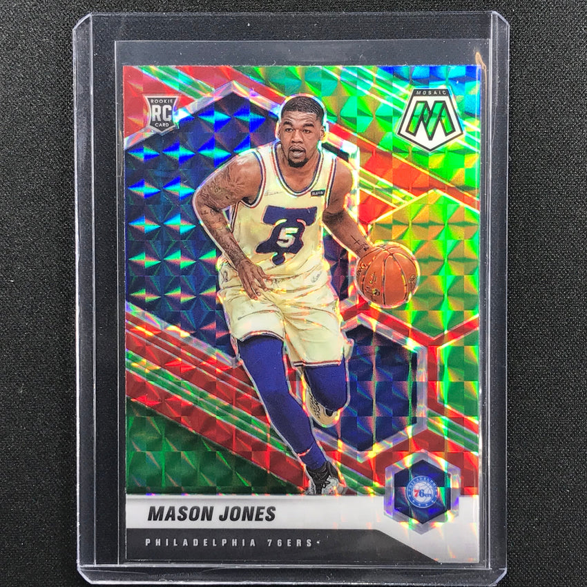 2020-21 Mosaic MASON JONES Choice Red Green Rookie #241