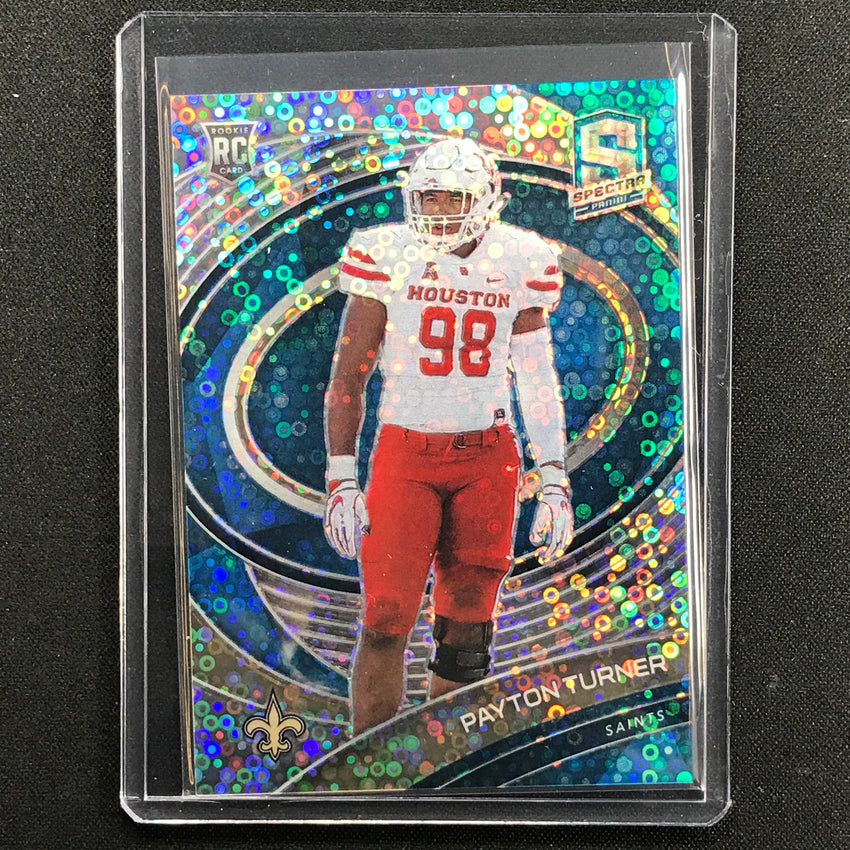 2021 Spectra Payton Turner Rookie Neon Blue 46/60