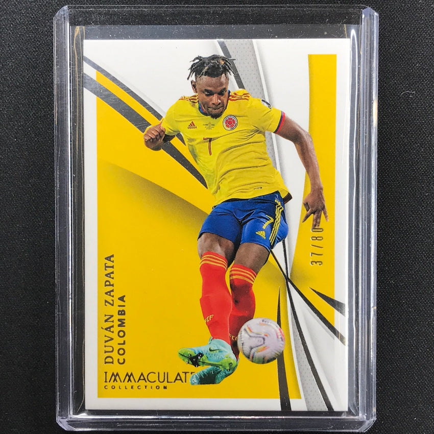 2021 Immaculate Duvan Zapata Columbia Base 37/80