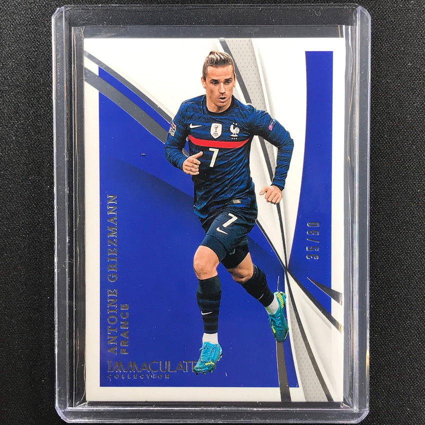 2021 Immaculate Antoine Griezmann France Base 35/80