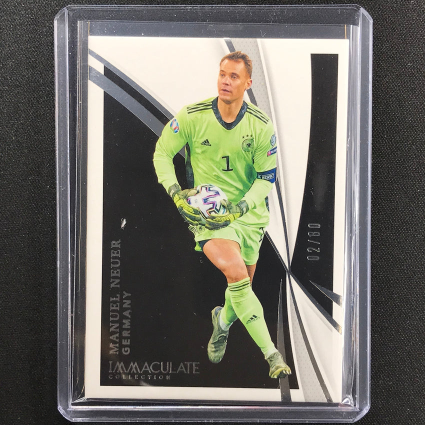 2021 Immaculate Manuel Neuer Germany Base 2/80
