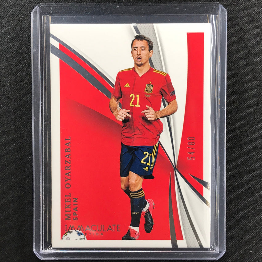 2021 Immaculate Mikel Oyarzabal Spain Base 54/80