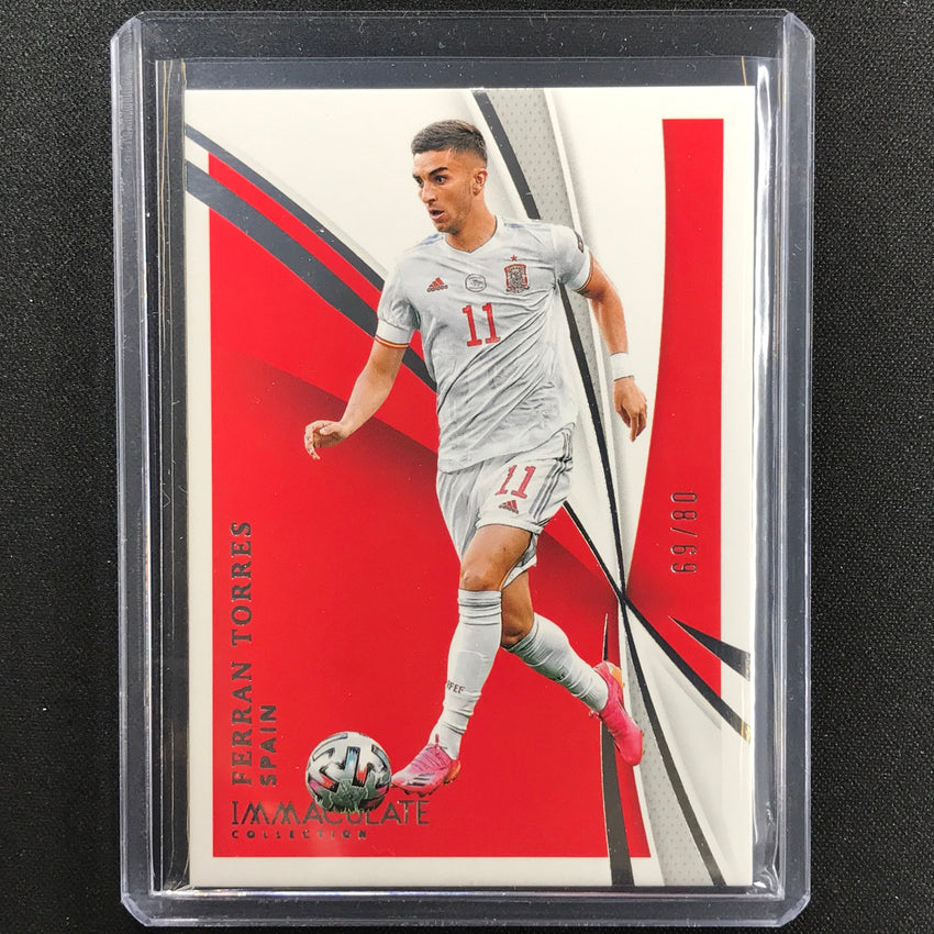 2021 Immaculate Ferran Torres Spain Base 69/80