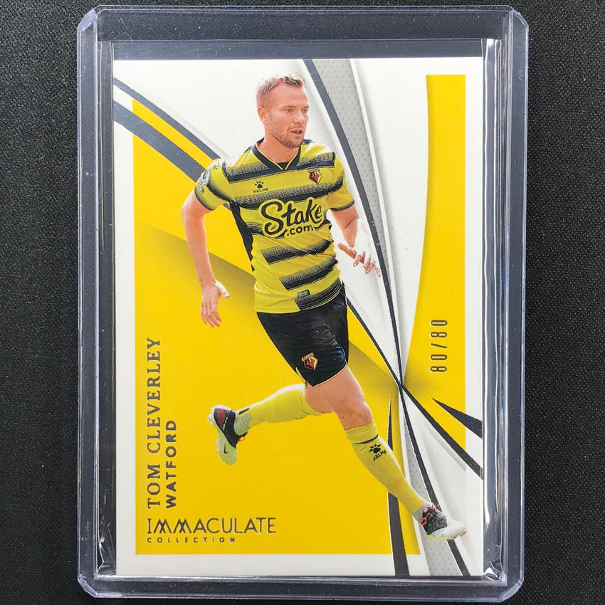 2021 Immaculate Tom Cleverley Base 80/80