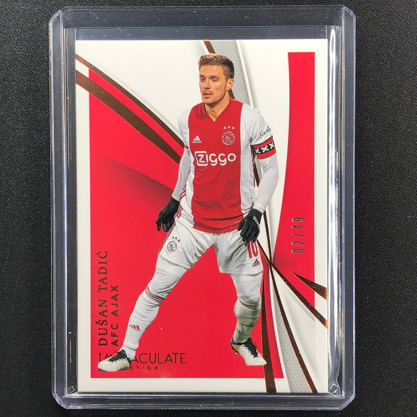2021 Immaculate Dusan Tadic Base Bronze 2/49