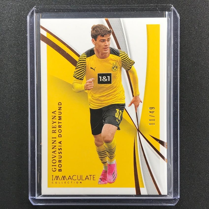 2021 Immaculate Giovanni Reyna Base Bronze 11/49