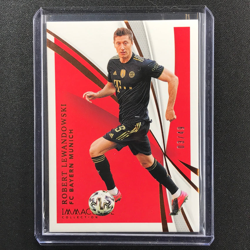 2021 Immaculate Robert Lewandowksi Base Bronze 3/49