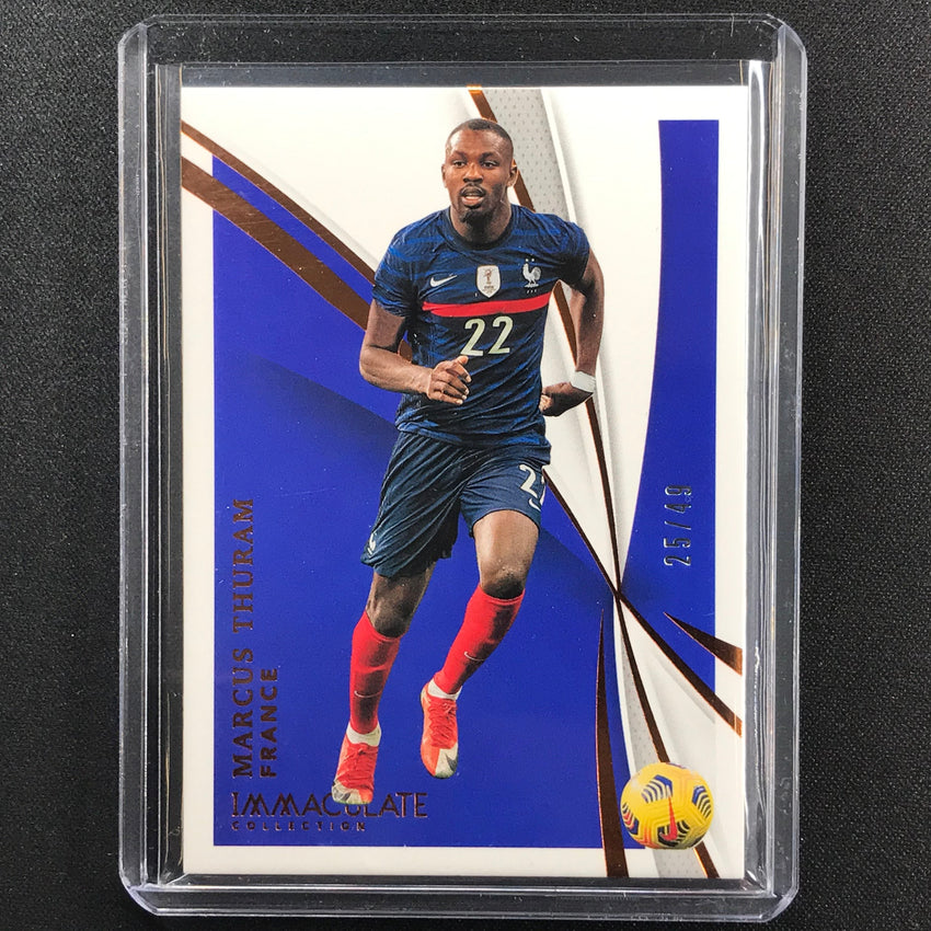 2021 Immaculate Marcus Thuram France Base Bronze 25/49