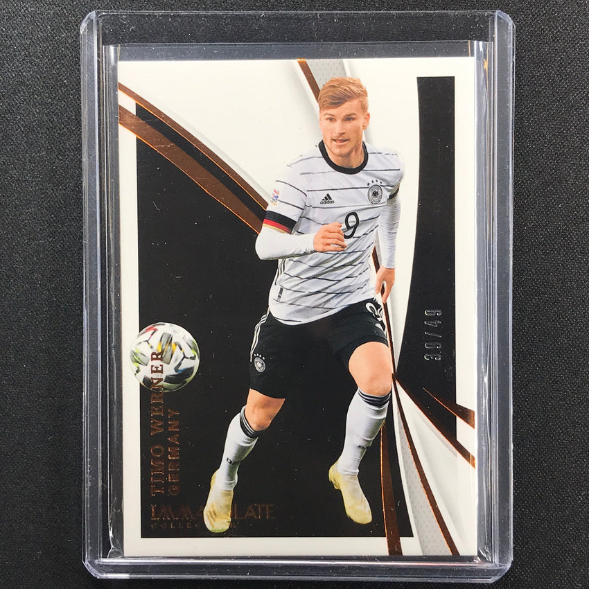 2021 Immaculate Timo Werner Germany Base Bronze 39/49