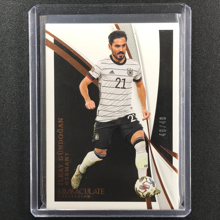 2021 Immaculate Ilkay Gundogan Germany Base Bronze 48/49
