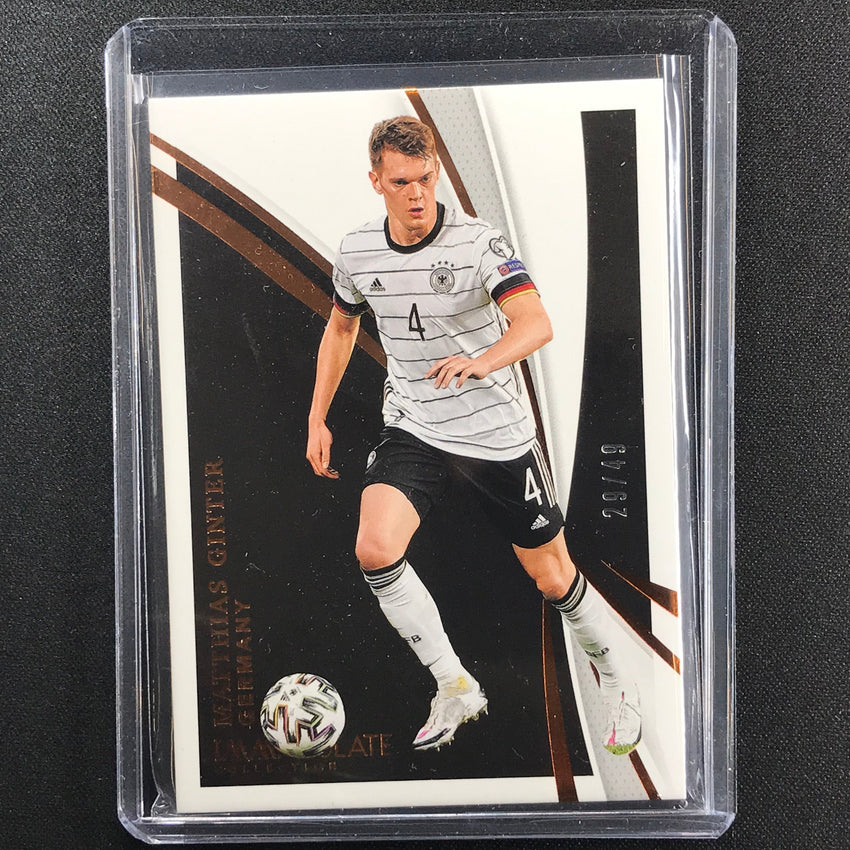 2021 Immaculate Matthias Ginter Germany Base Bronze 29/49