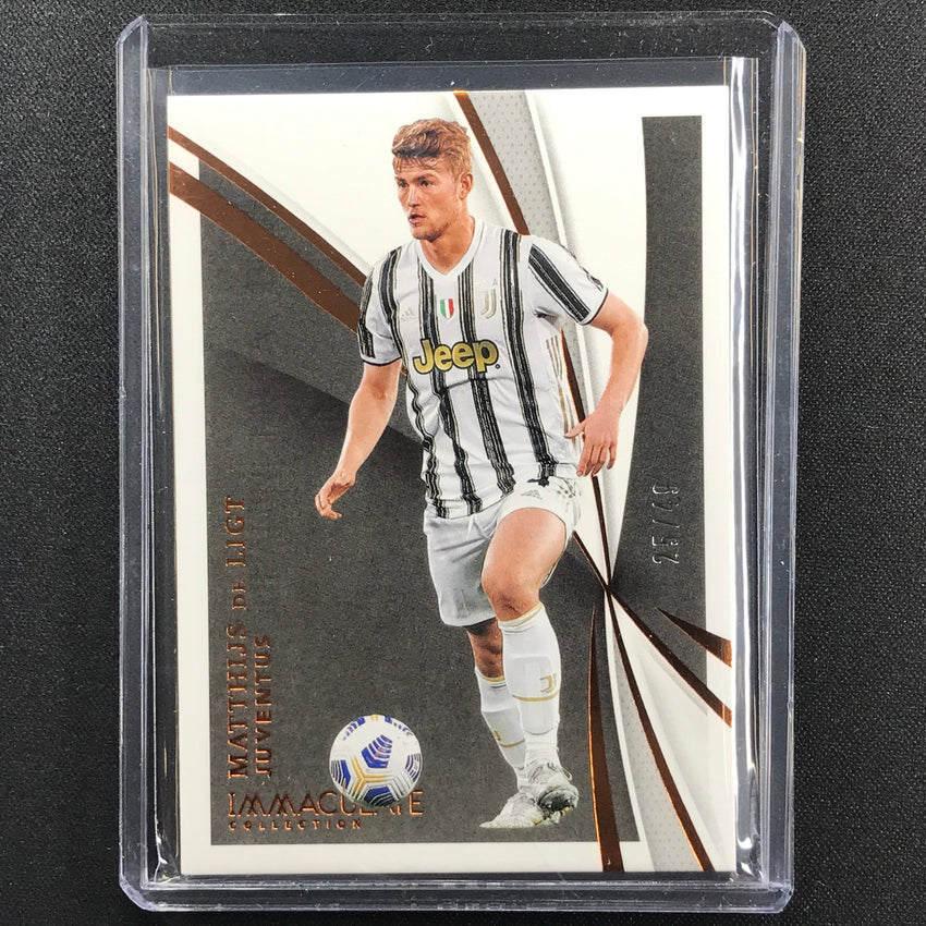 2021 Immaculate Matthijs De Ligt Base Bronze 25/49