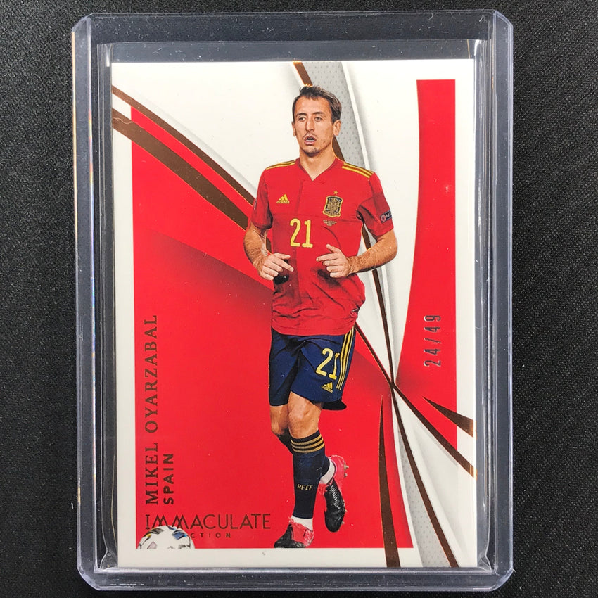 2021 Immaculate Mikel Oyarzabel Spain Base Bronze 24/49