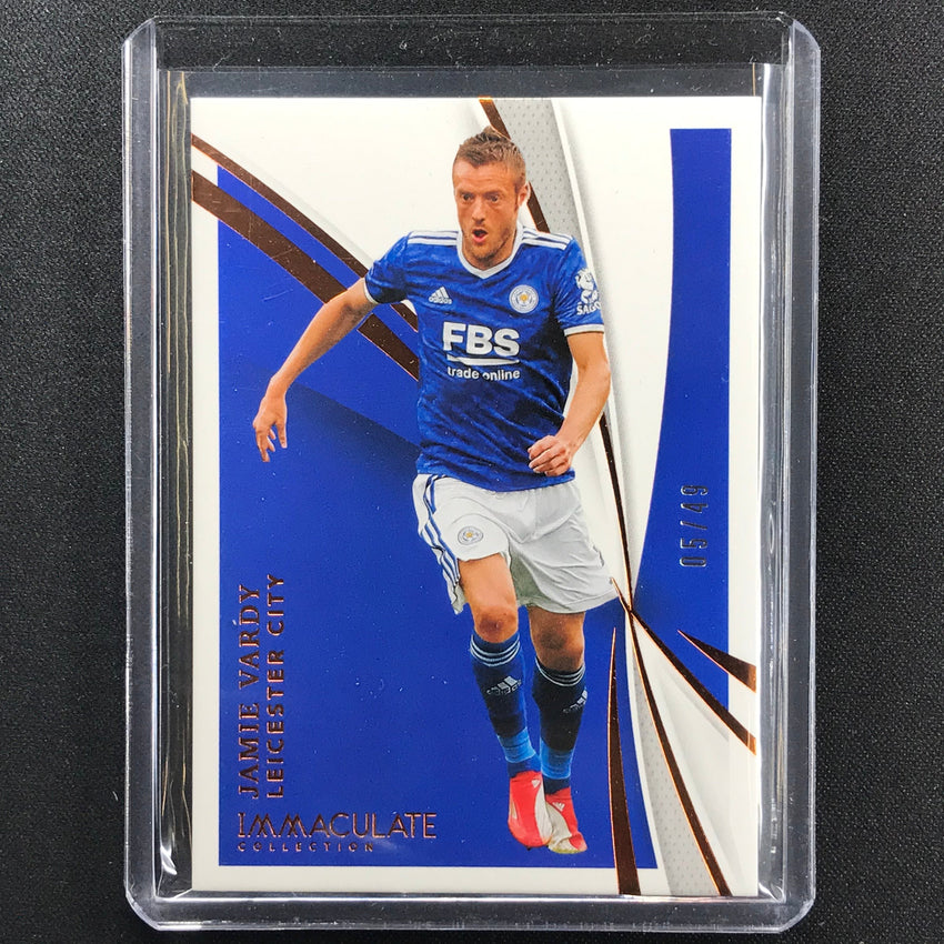 2021 Immaculate Jamie Vardy Base Bronze 5/49