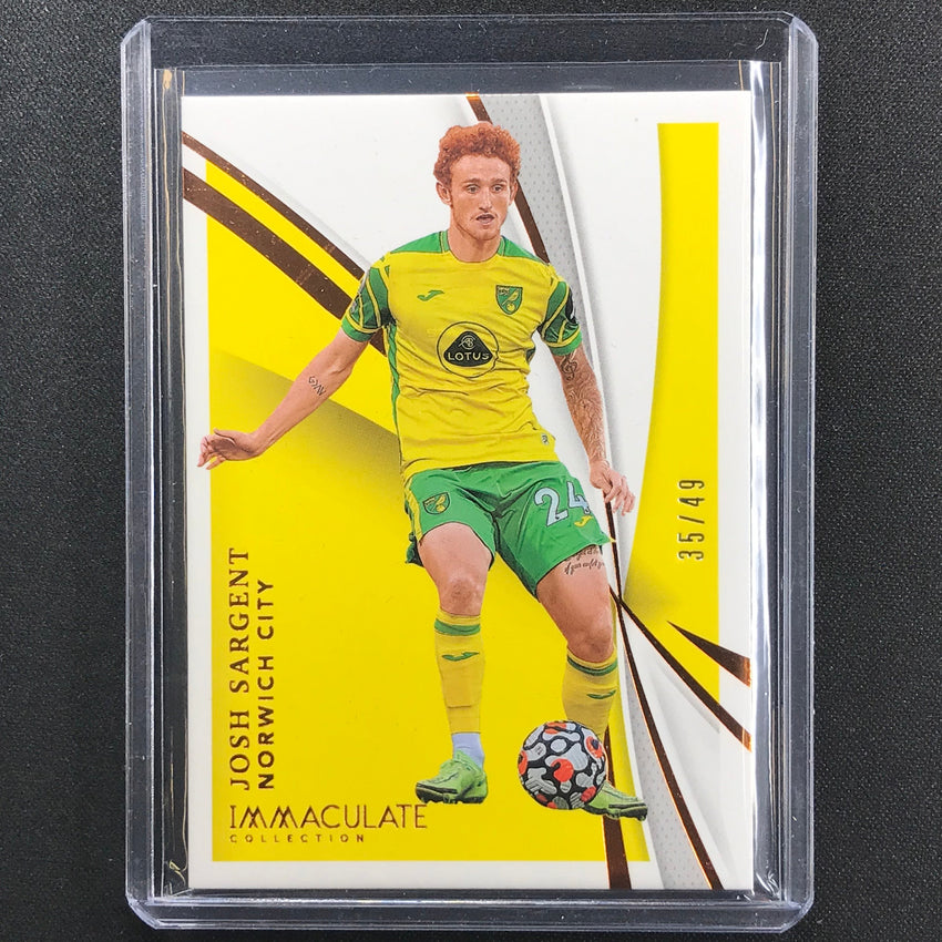 2021 Immaculate Josh Sargent Base Bronze 35/49