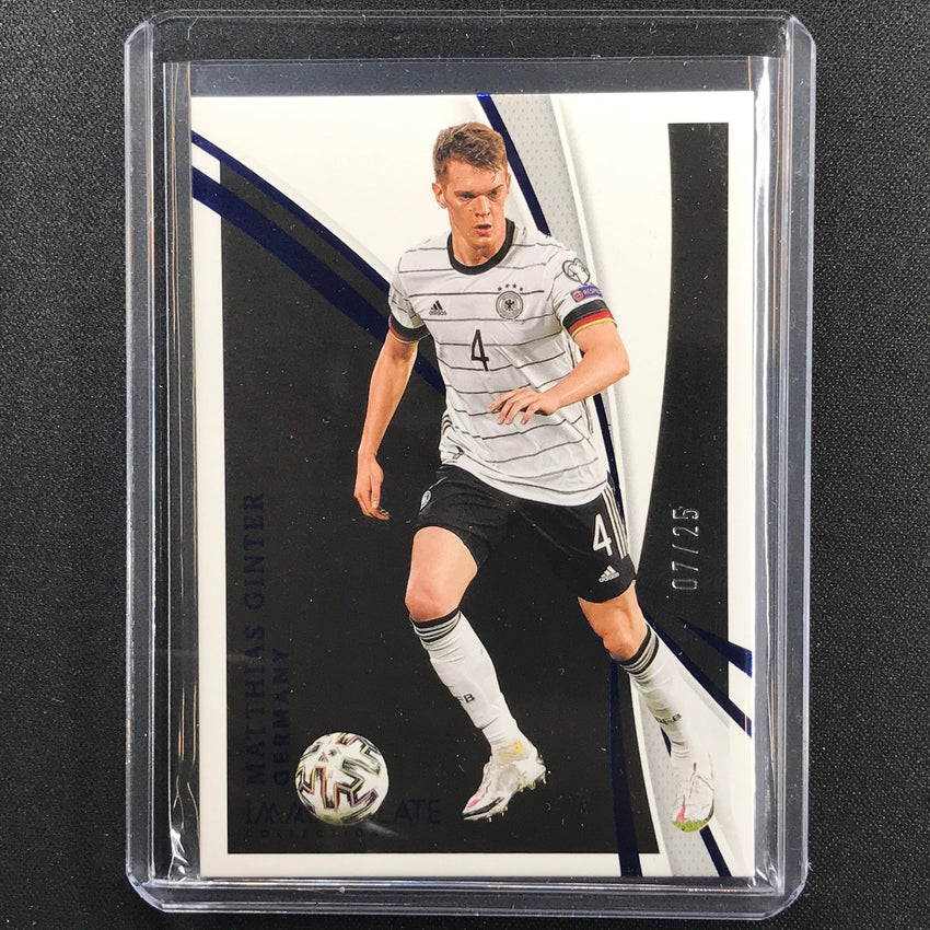2021 Immaculate Matthias Ginter Germany Base Sapphire 7/25