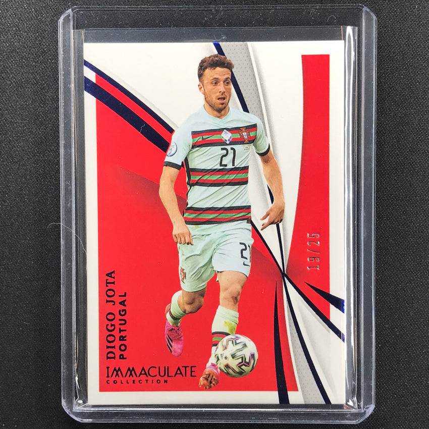 2021 Immaculate Diogo Jota Portugal Base Sapphire 19/25