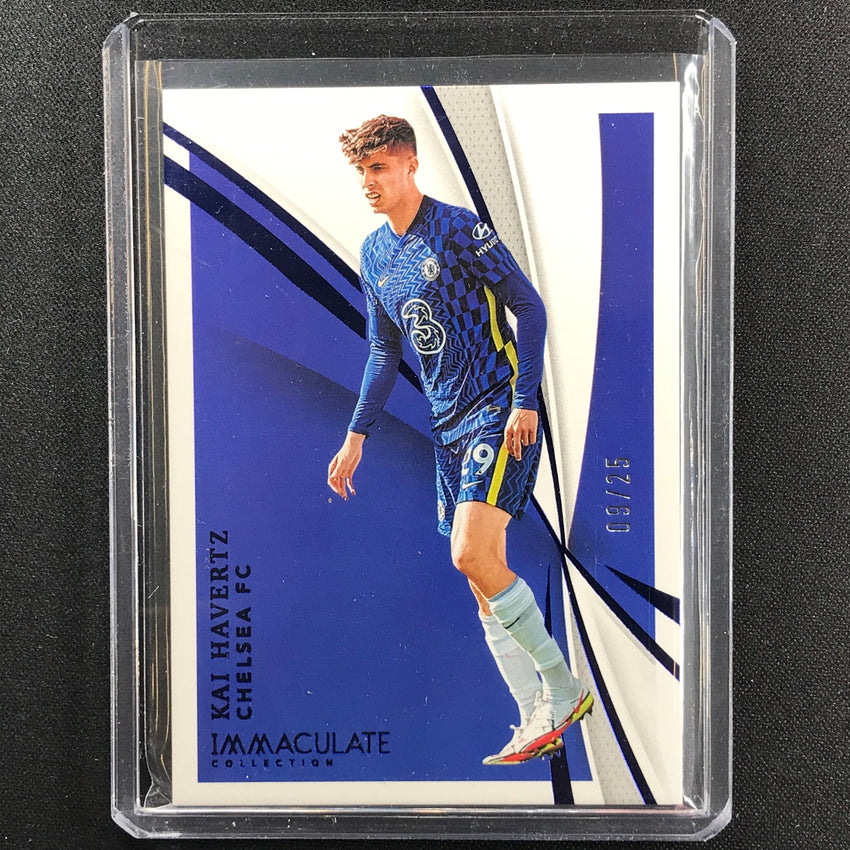 2021 Immaculate Kai Havertz Base Sapphire 9/25