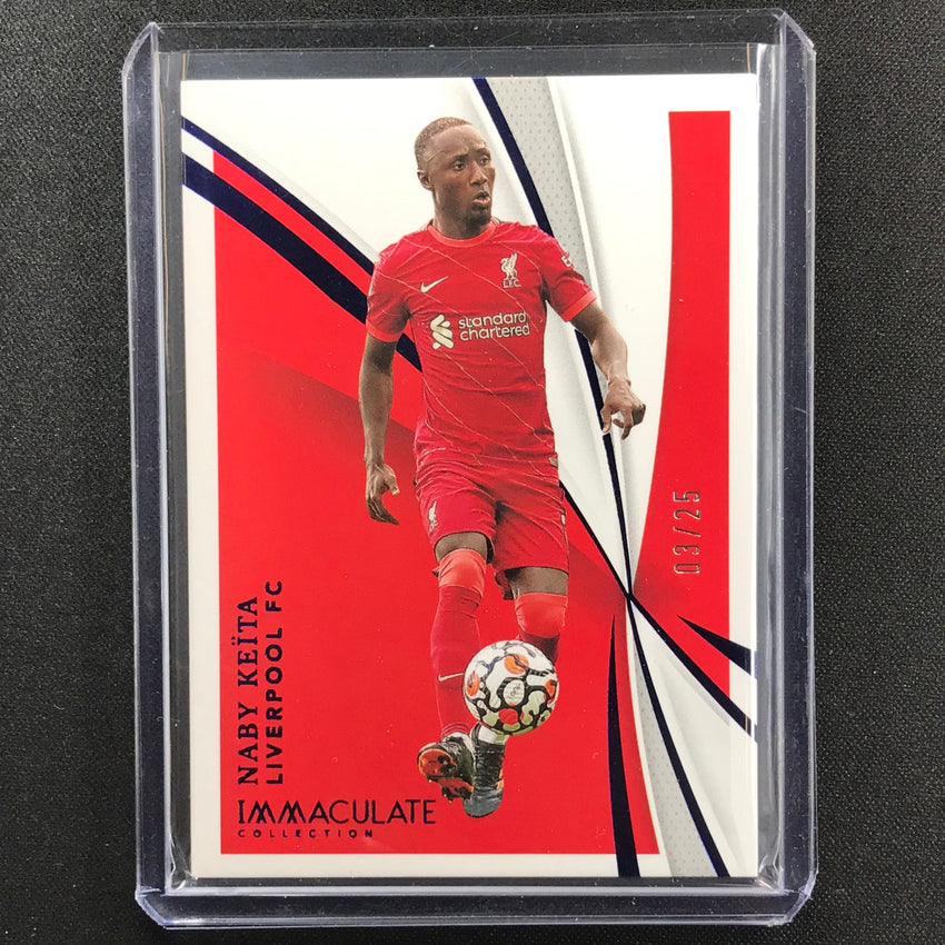 2021 Immaculate Naby Keita Base Sapphire 3/25