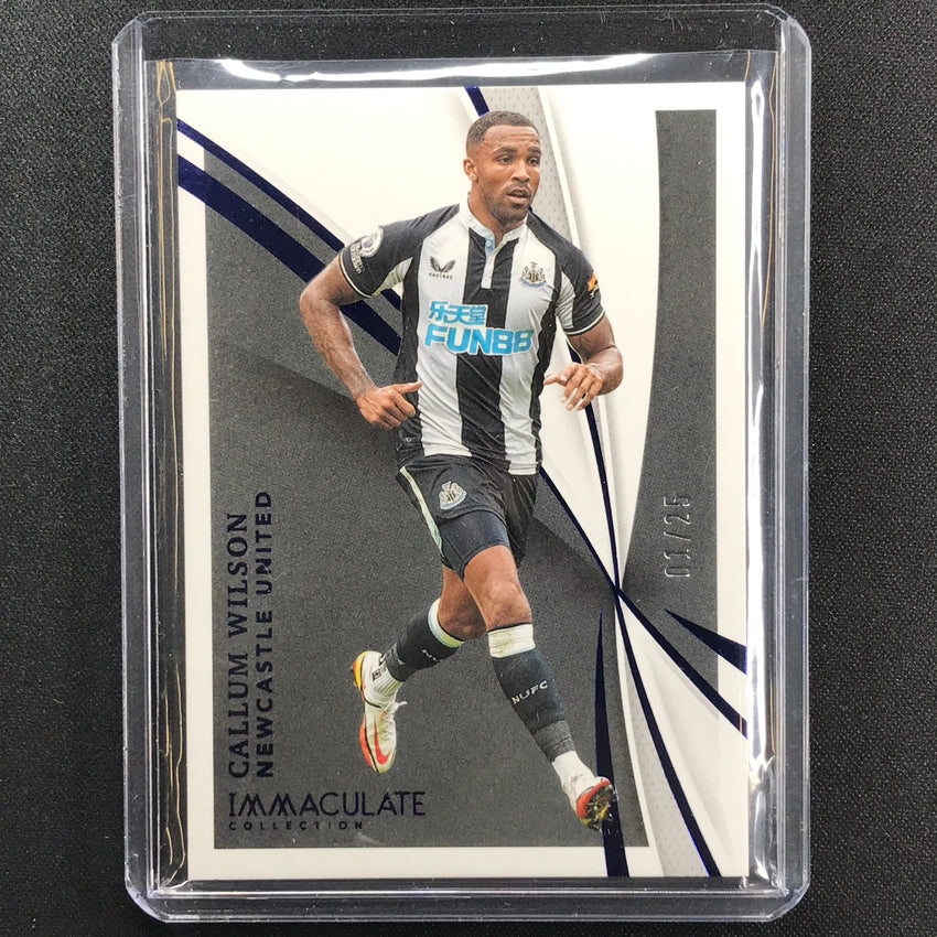 2021 Immaculate Callum Wilson Base Sapphire 1/25