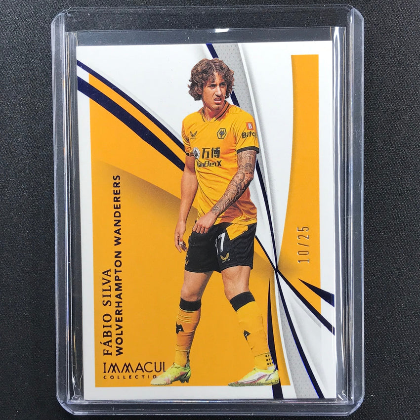 2021 Immaculate Fabio Silva Base Sapphire 10/25