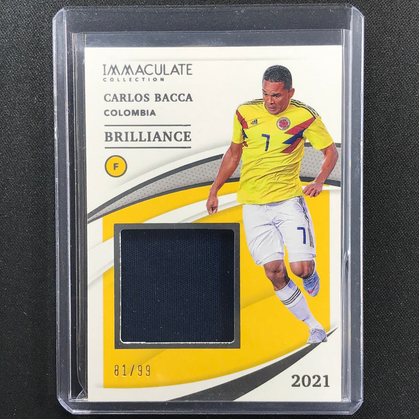 2021 Immaculate Carlos Bacca Brilliance Jersey 81/99