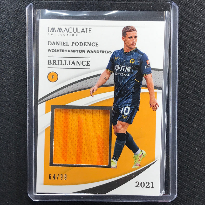 2021 Immaculate Daniel Podence Brilliance Jersey 64/99