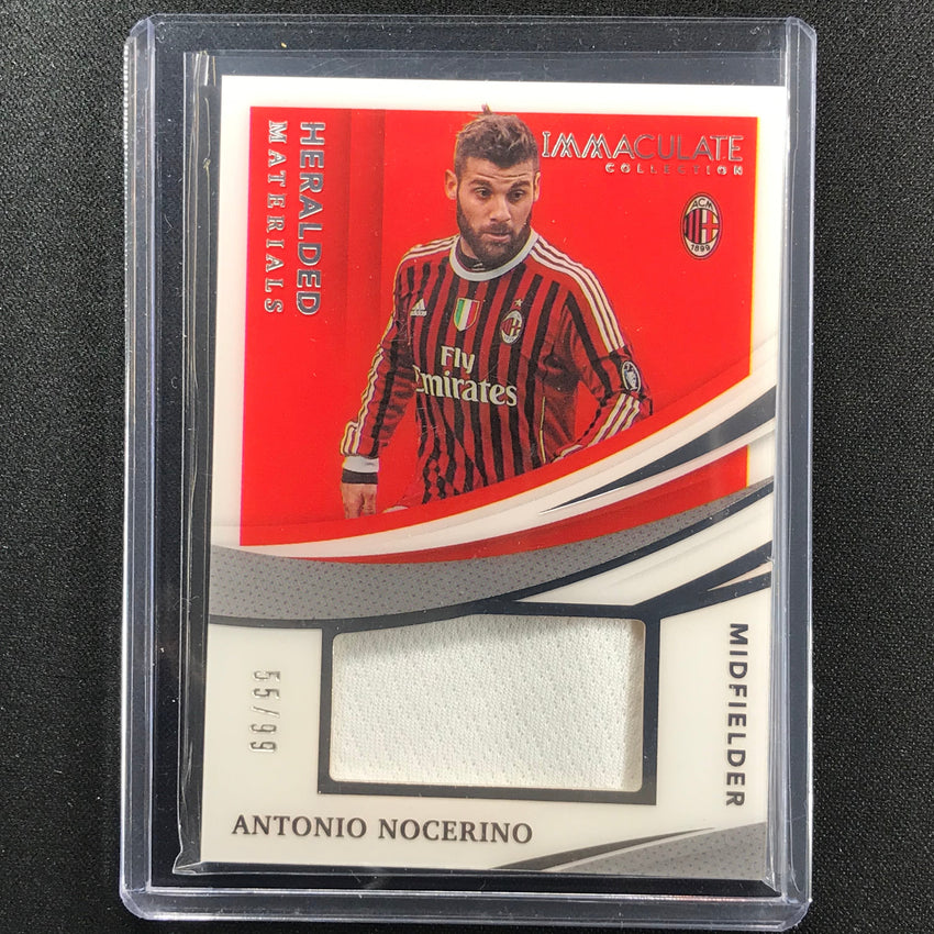 2021 Immaculate Antonio Nocerino Heralded Materials Jersey 55/99